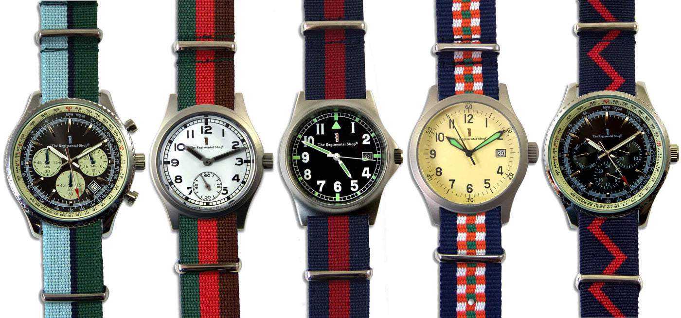 Military Watches Regimental Watch Straps, Regimental Watches, Military Watch