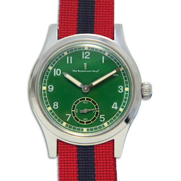 Adjutant General's Corps Meridian Watch Meridian Watch The Regimental Shop Green/Silver/Red/Blue one size fits all