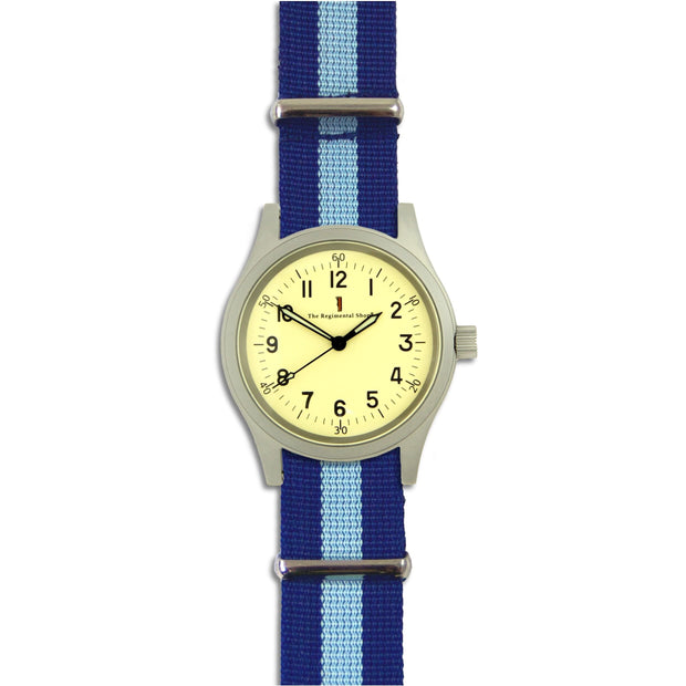 Army Air Corps M120 Watch M120 Watch The Regimental Shop Silver/Blue/Yellow  