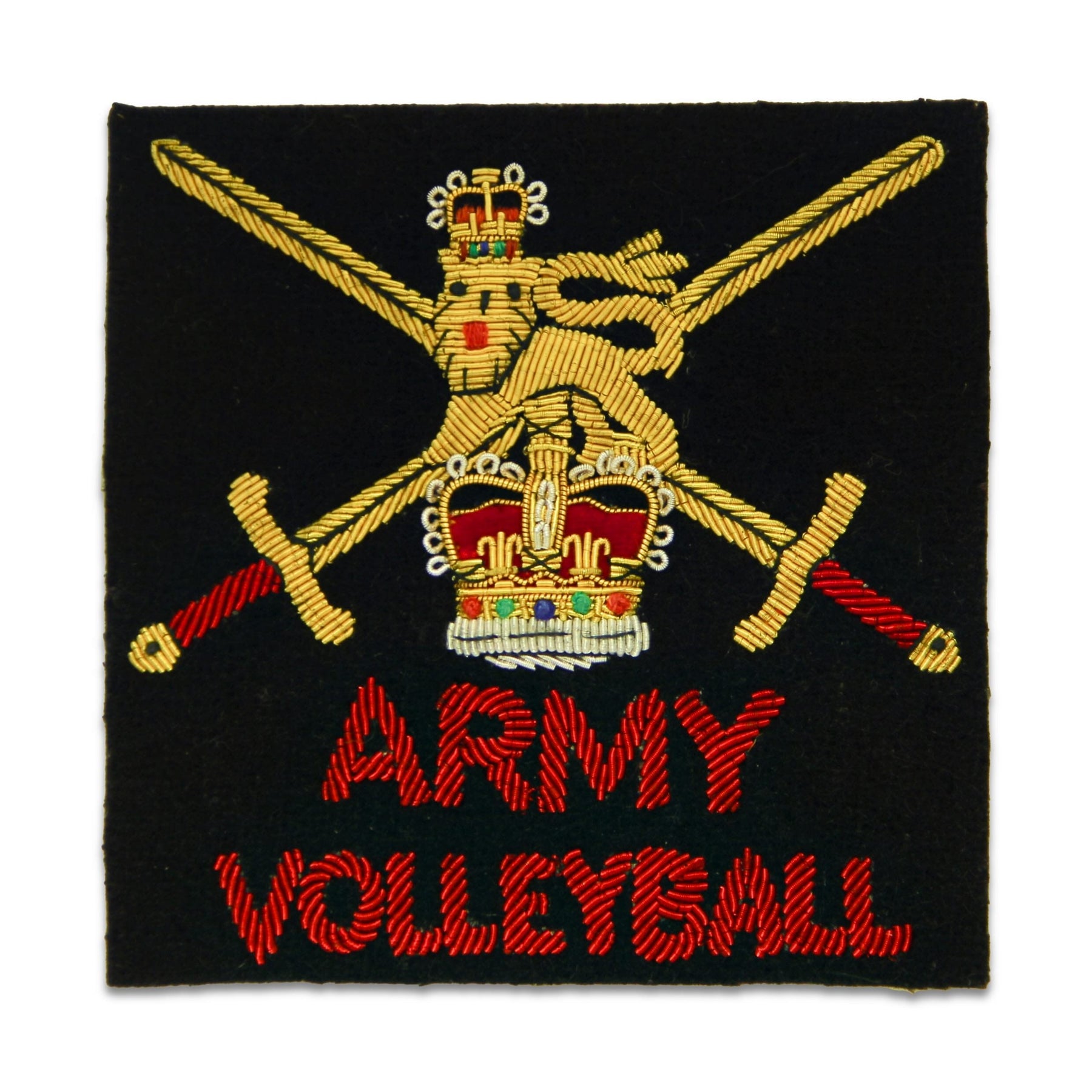 Army Volleyball Blazer Badge The Regimental Shop