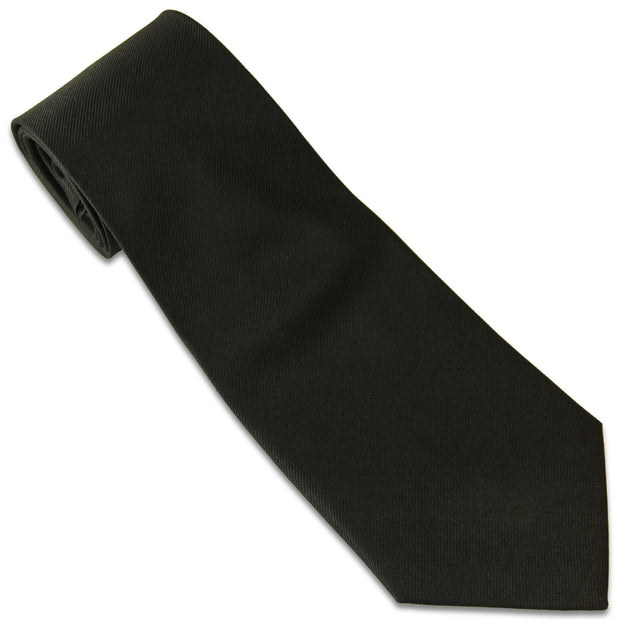 Black Tie (Silk) Tie, Silk, Woven The Regimental Shop Black one size fits all 