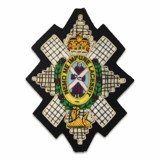 Black Watch Blazer Badge Blazer badge The Regimental Shop Black/Silver/Yellow One size fits all