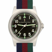 Black Watch G10 Military Watch G10 Watch The Regimental Shop Black/Silver/Blue/Maroon/Green one size fits all