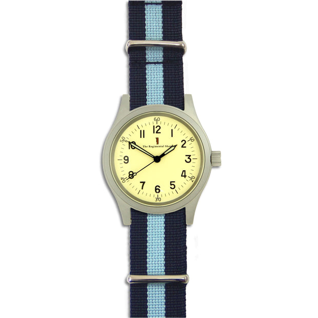 M120 Watch with Blue Striped Strap - regimentalshop.com