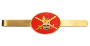 British Army Gilt Enamel Tie Clip
