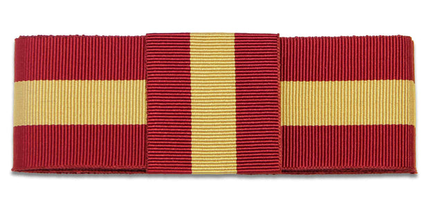 Cheshire Regiment Ribbon for any brimmed hat Ribbon for hat The Regimental Shop 75cm (30") with Loop Maroon/Gold 