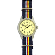 The Royal Corps of Army Music (RCAM) M120 Watch M120 Watch The Regimental Shop Silver/Blue/Red/Yellow  