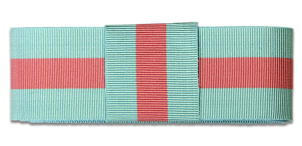 Cucumber Green and Salmon Pink ribbon for any civilian brimmed hat - regimentalshop.com