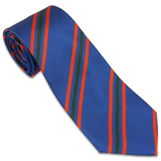 General Service Tie (Silk) - BLUE Tie, Silk, Woven The Regimental Shop Blue/Red/Green one size fits all