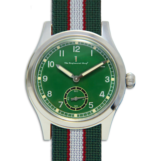 Intelligence Corps Meridian Watch Meridian Watch The Regimental Shop Green/Silver/Red one size fits all
