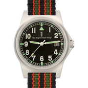 James Bond G10 Military Watch G10 Watch The Regimental Shop Black/Green/Red one size fits all