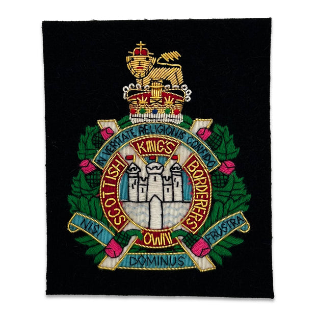 King's Own Scottish Borderers Blazer Badge Blazer badge The Regimental Shop Black/Green/White/Blue One size fits all