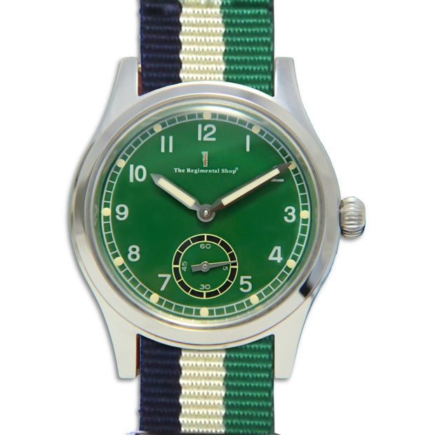 King's Own Yorkshire Light Infantry Meridian Watch Meridian Watch The Regimental Shop Green/Silver/Blue/Cream one size fits all