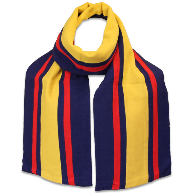 Light Dragoons Regiment Scarf Scarf, Wool The Regimental Shop Blue/Yellow/Red one size fits all 