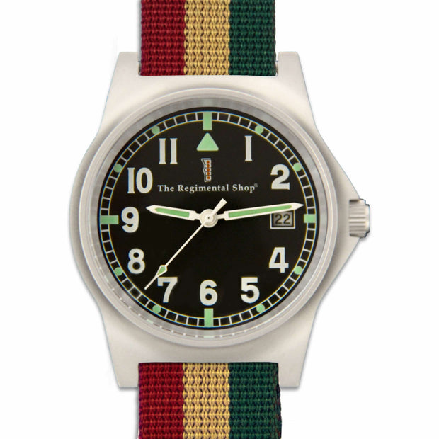 Mercian Regiment G10 Military Watch G10 Watch The Regimental Shop Black/Silver/Red/Beige/Green one size fits all