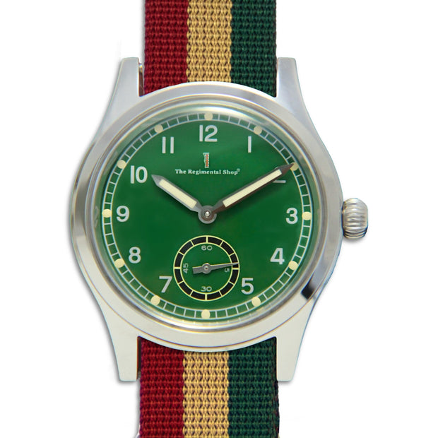 Mercian Regiment Meridian Watch Meridian Watch The Regimental Shop Green/Silver/Red/Gold one size fits all