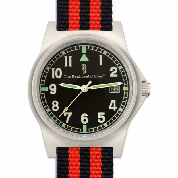 North Atlantic Treaty Organisation (NATO) (Red Stripe) G10 Military Watch G10 Watch The Regimental Shop Black/Red/Silver one size fits all