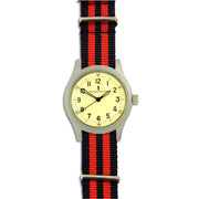 North Atlantic Treaty Organisation (NATO) (Red Stripes) M120 Watch M120 Watch The Regimental Shop Silver/Yellow/Black/Red  