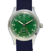 Meridian Watch with Navy Blue Strap Meridian Watch The Regimental Shop Green/Silver/Navy Blue one size fits all