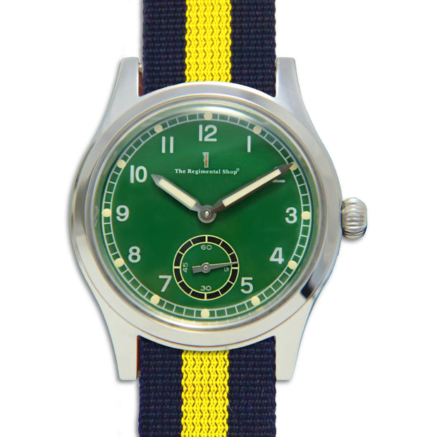 Princess of Wales's Royal Regiment Meridian Watch Meridian Watch The Regimental Shop Green/Silver/Dark Blue/Yellow one size fits all