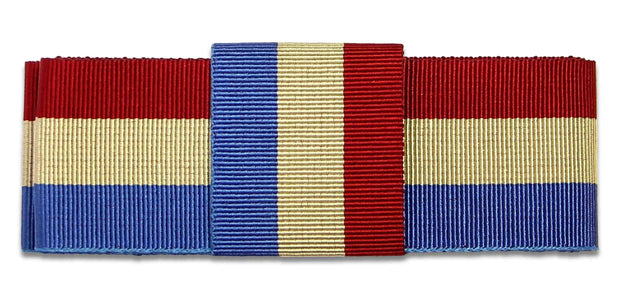 Queen's Dragoon Guards (SAG) Ribbon for any brimmed hat - regimentalshop.com