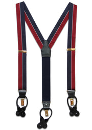 Queen's Dragoon Guards Braces Braces The Regimental Shop Blue/Maroon/White one size fits all 