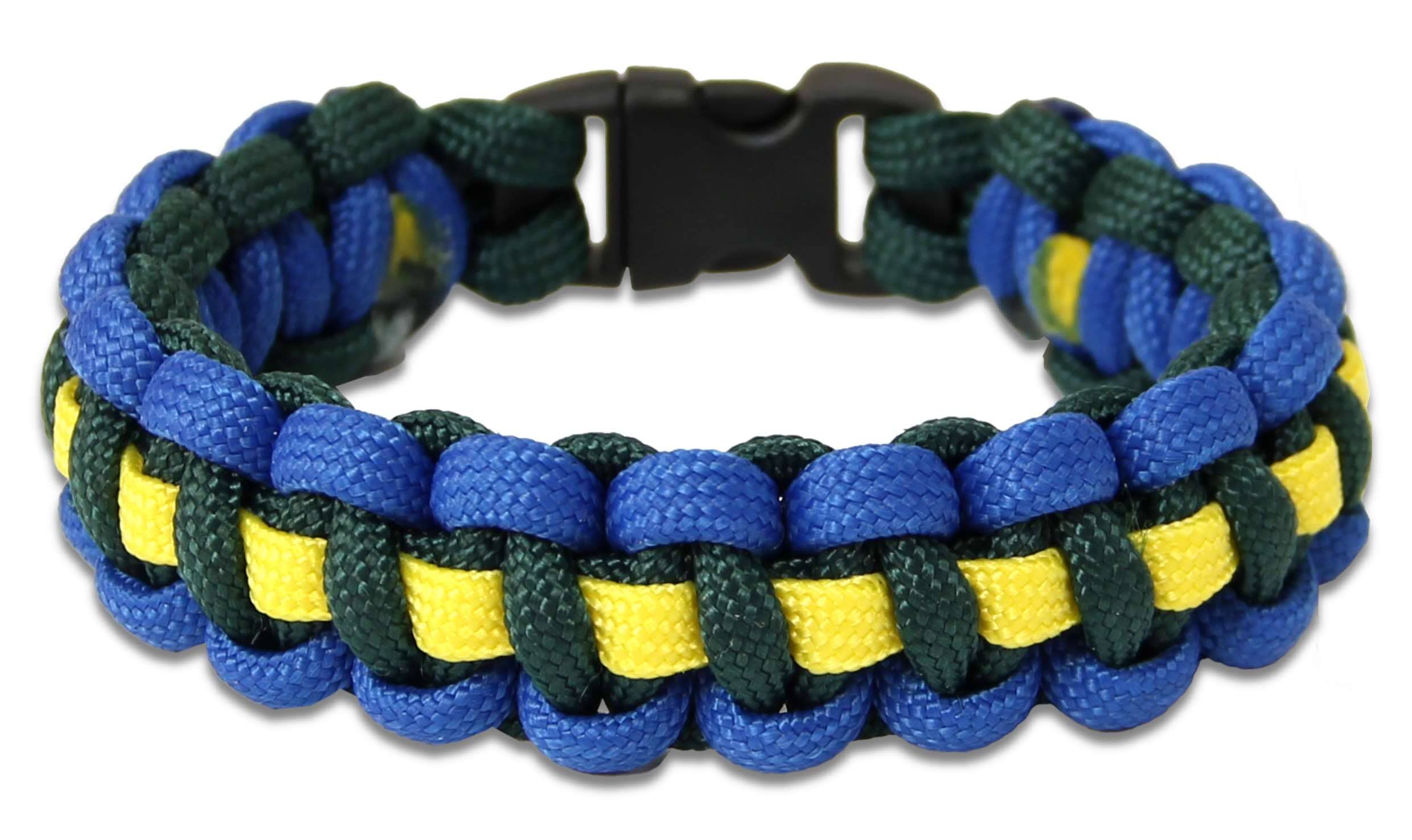 YOKIVE Paracord Survival Bracelet – Braided Rope Bracelet With Buckle For Hiking, Camping & Outdoor Emergencies 7 thumbnail image