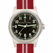 Queen's Royal Lancers G10 Military Watch G10 Watch The Regimental Shop Black/Silver/Red one size fits all