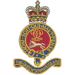 Queen's Own Hussars 'Cypher' Regimental Heavy Duty Sweatshirt Clothing - Sweatshirt The Regimental Shop   