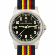 REME G10 Military Watch G10 Watch The Regimental Shop Navy Blue/Red/Yellow one size fits all