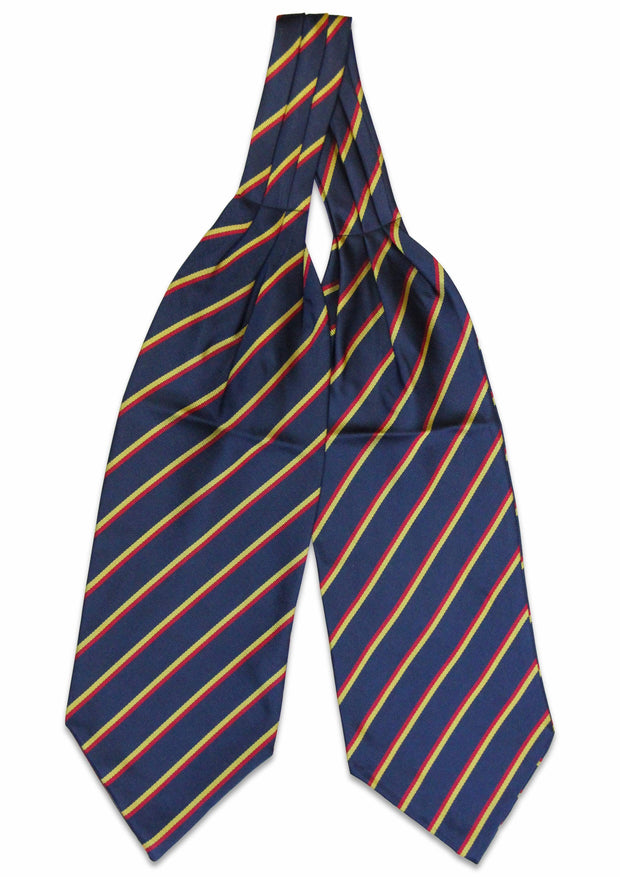 REME Polyester Cravat Cravat The Regimental Shop Blue/Red/Yellow one size fits all