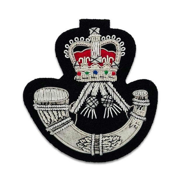 The Rifles Blazer Badge (Black Backing)