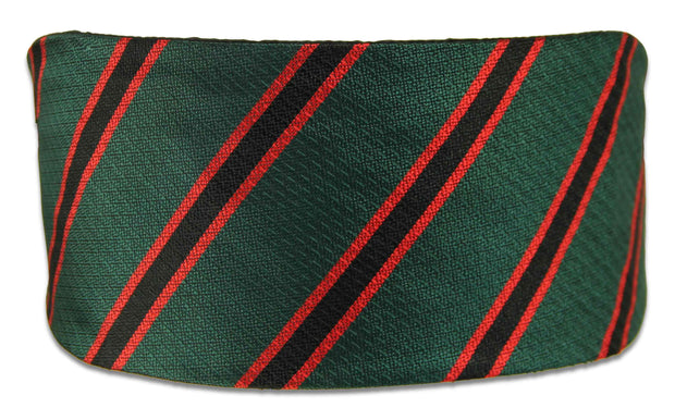 The Rifles Silk Non Crease Cummerbund Cummerbund, Silk The Regimental Shop Green/Black/Red Adjustable (up to 46" waist) 