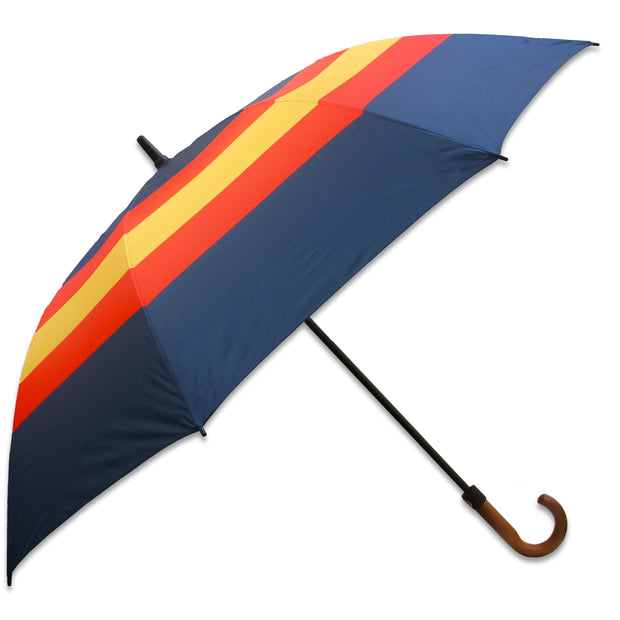 Royal Anglian Umbrella Umbrella The Regimental Shop Navy Blue/Yellow/Red one size fits all