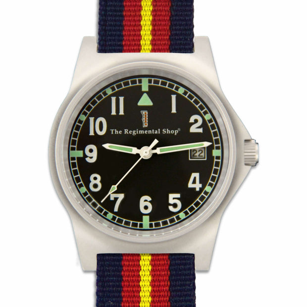 Royal Anglian Regiment G10 Military Watch G10 Watch The Regimental Shop Black/Silver/Blue/Red/Yellow one size fits all