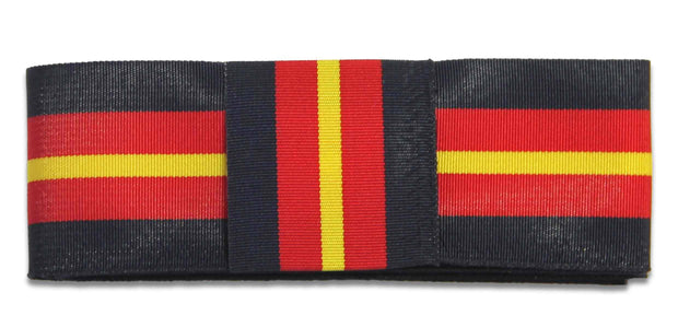 Royal Anglian Regiment Ribbon for any brimmed hat Ribbon for hat The Regimental Shop 75cm (30") with Loop Blue/Red/Yellow 