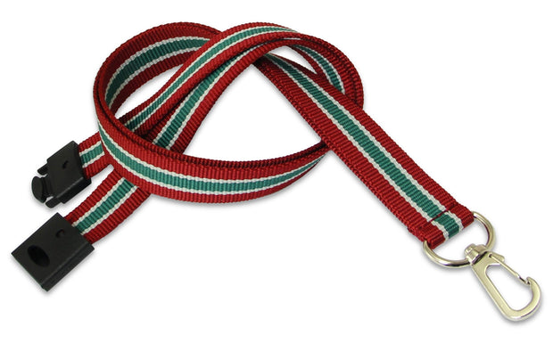 Royal Army Medical Service Lanyard Lanyard The Regimental Shop Dull Cherry/Atholl Grey/Victoria Green one size fits all
