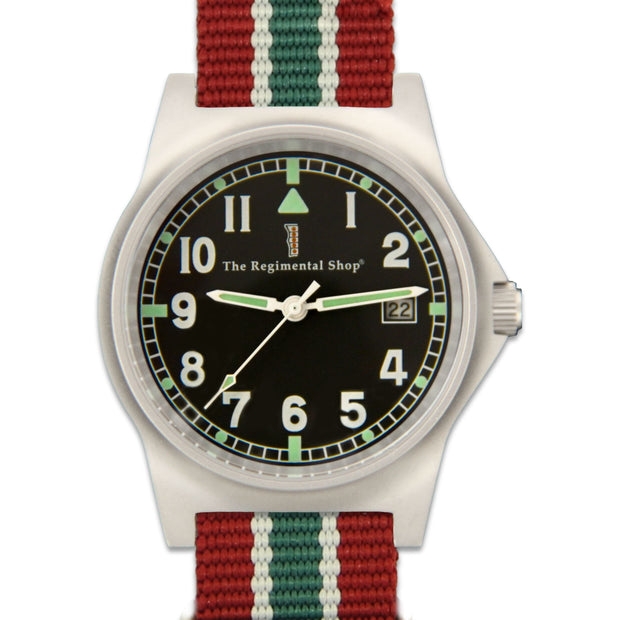 Royal Army Medical Service G10 Military Watch G10 Watch The Regimental Shop Dull Cherry/Atoll Grey/Victoria Green/Black one size fits all