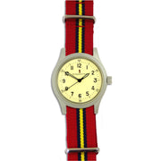 Royal Artillery (Stable Belt) M120 Watch M120 Watch The Regimental Shop Silver/Yellow/Red/Blue/Yellow  