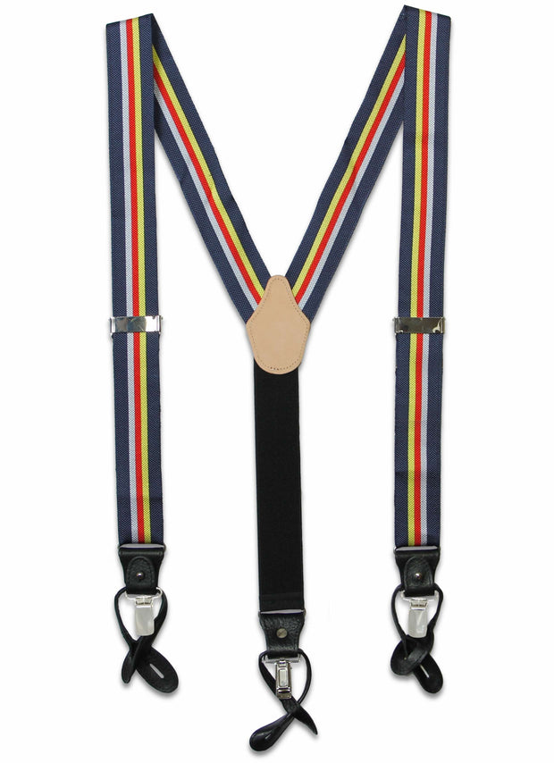 The Royal Corps of Army Music Braces Braces The Regimental Shop Blue/Red/Yellow/Light Blue one size fits all 