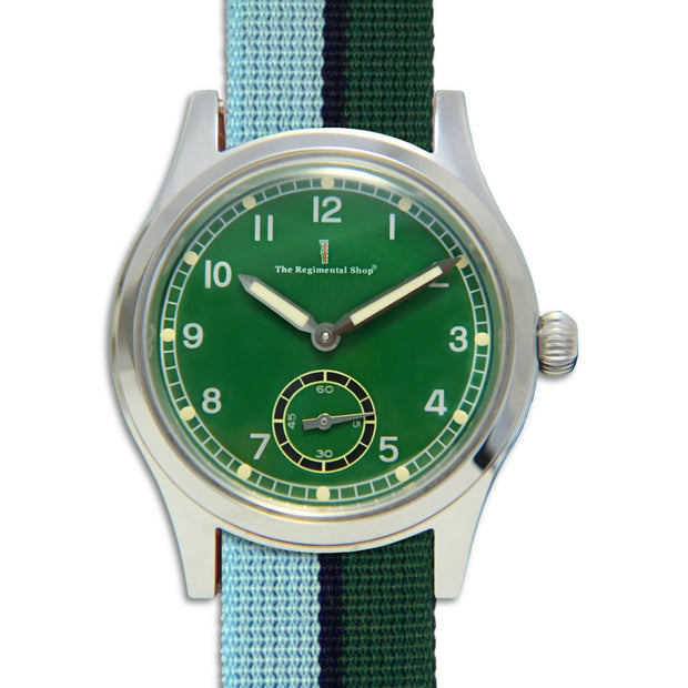 Royal Corps of Signals Meridian Watch Meridian Watch The Regimental Shop Green/Silver/Blue one size fits all