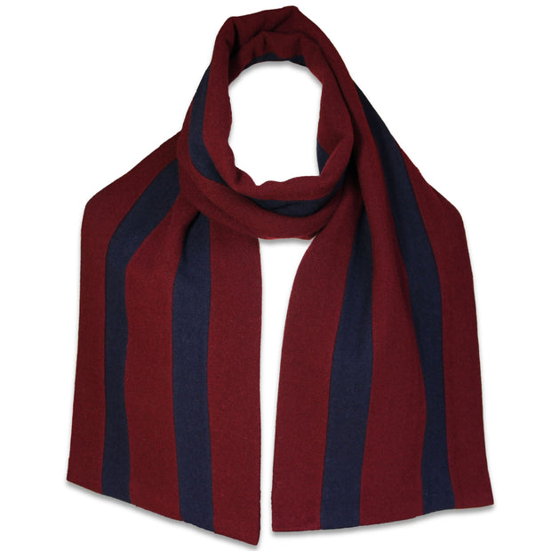 Royal Engineers Scarf Scarf, Wool The Regimental Shop Maroon/Blue one size fits all 