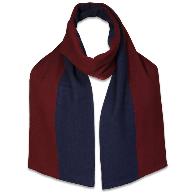 Royal Fusiliers (City of London) Scarf Scarf, Wool The Regimental Shop Navy Blue/Maroon one size fits all 