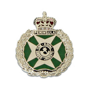 Royal Green Jackets  Lapel Badge Lapel badge The Regimental Shop Silver/Green one size fits all 