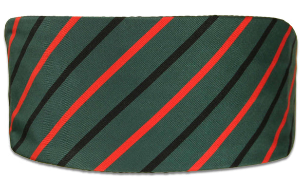 Royal Green Jackets Silk Cummerbund Cummerbund, Silk The Regimental Shop Green/Black/Red one size fits all 