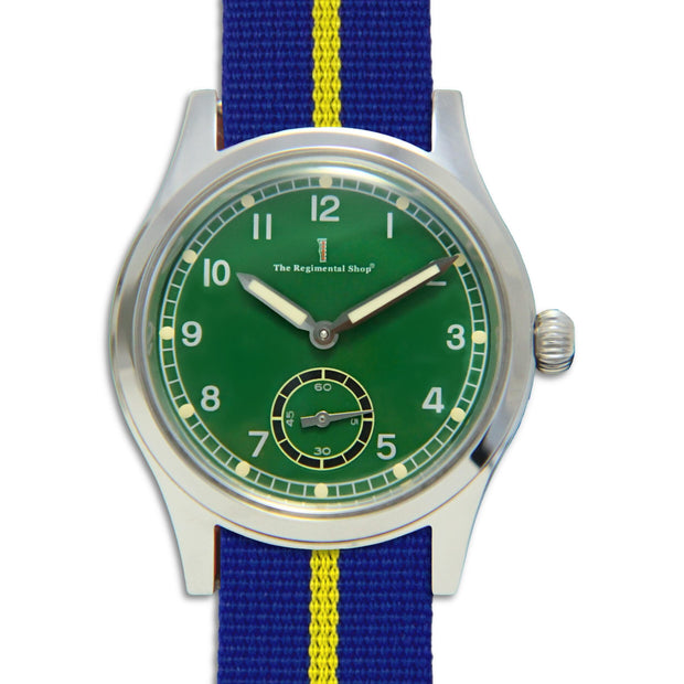 Royal Horse Artillery Meridian Watch Meridian Watch The Regimental Shop Green/Silver/Blue/Yellow one size fits all
