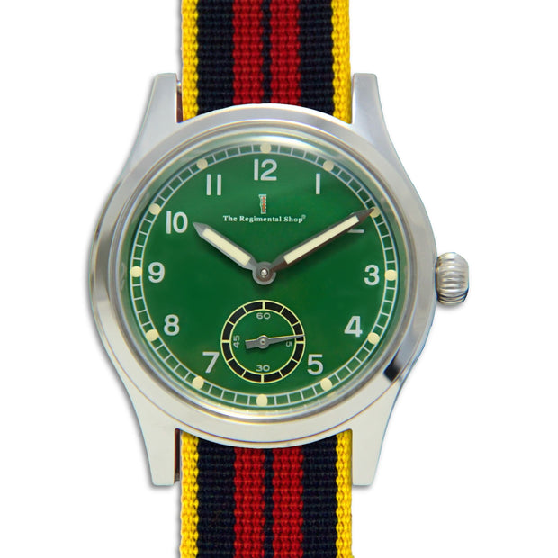 Royal Logistic Corps Meridian Watch Meridian Watch The Regimental Shop Green/Silver/Yellow/Dark Blue/Red one size fits all