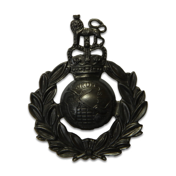 Royal Marines Beret Badge - Black Beret Badge The Regimental Shop Black One Size 