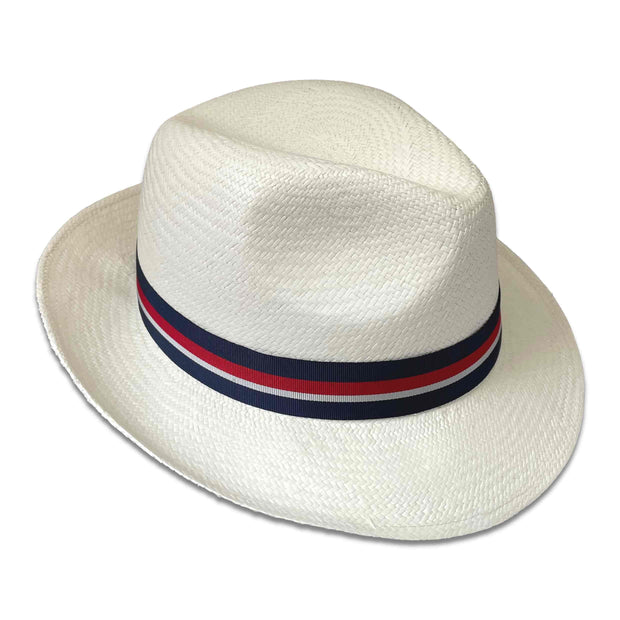 Royal Navy Panama Hat Panama Hat The Regimental Shop 6 3/4" (55) blue/white/red 
