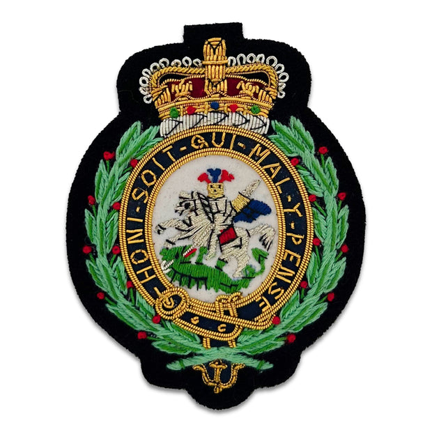 Royal Regiment of Fusiliers Blazer Badge (Green) Blazer badge The Regimental Shop Black/Green/White/Blue One size fits all